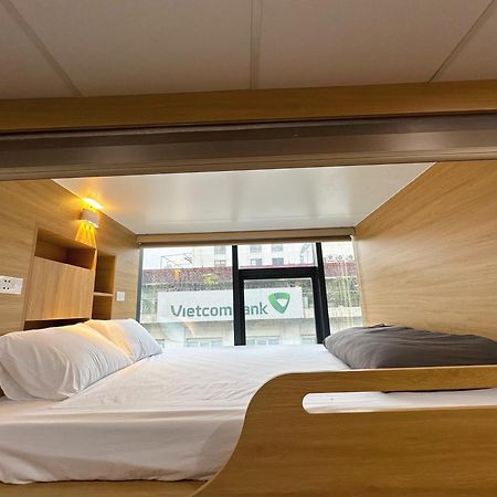 Hanoi Capsule Station Hostel Dış mekan fotoğraf