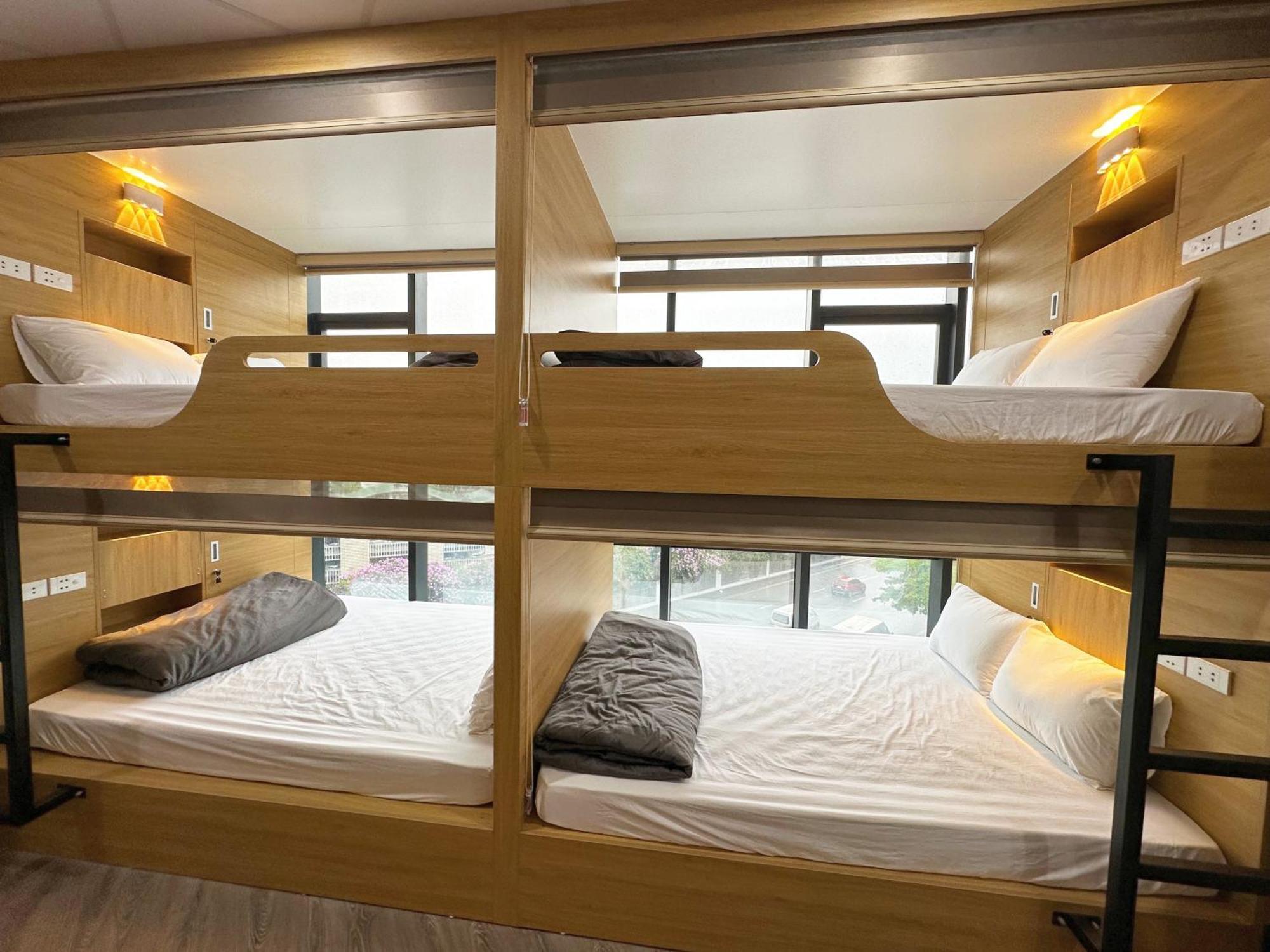 Hanoi Capsule Station Hostel Dış mekan fotoğraf