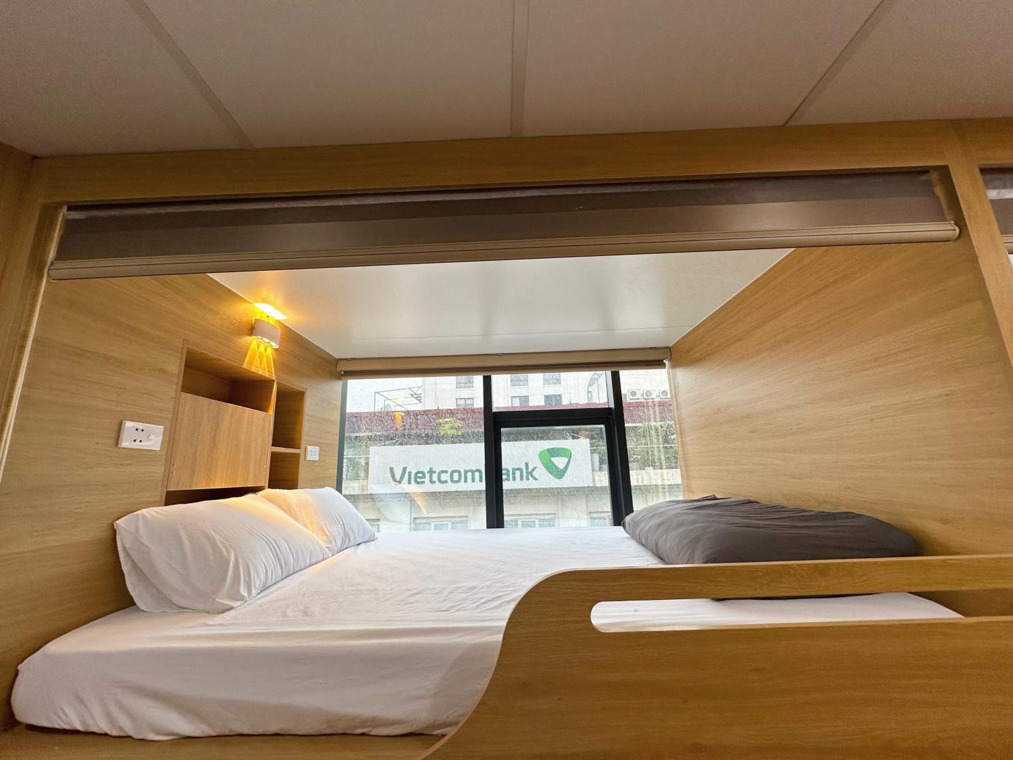 Hanoi Capsule Station Hostel Dış mekan fotoğraf