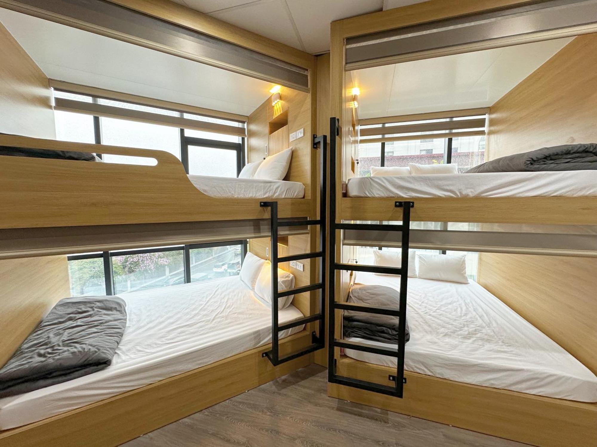 Hanoi Capsule Station Hostel Dış mekan fotoğraf