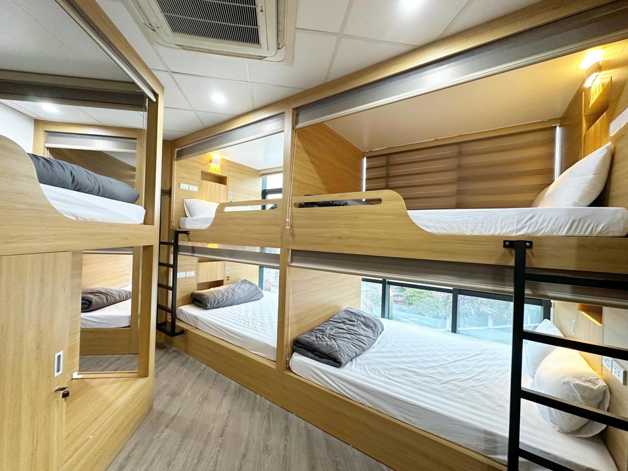 Hanoi Capsule Station Hostel Dış mekan fotoğraf