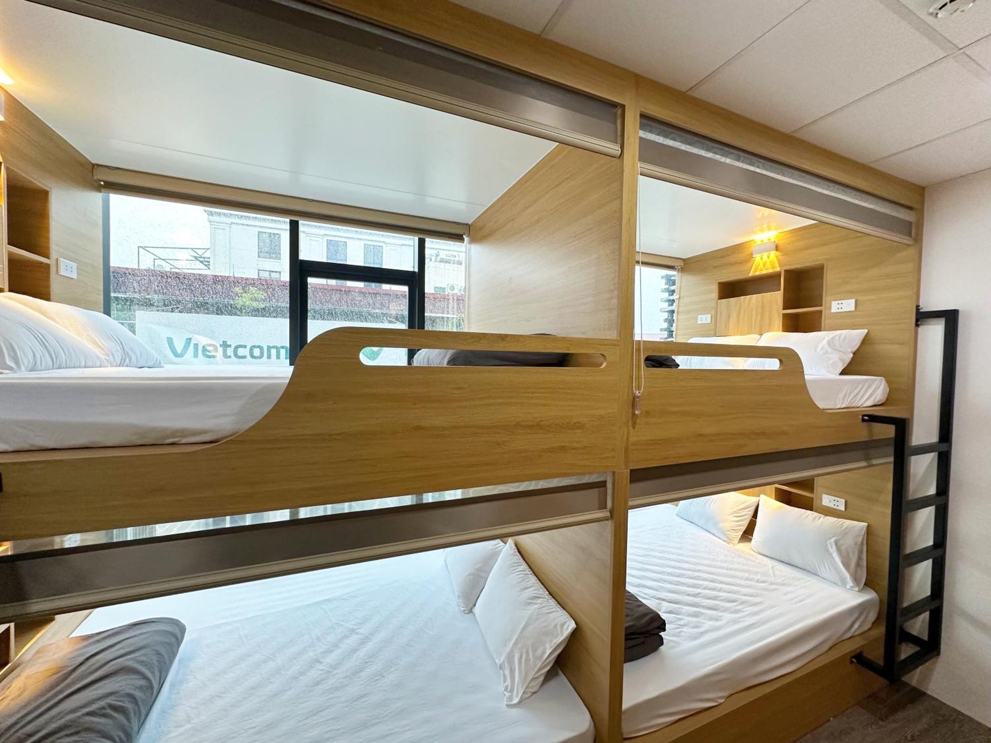 Hanoi Capsule Station Hostel Dış mekan fotoğraf