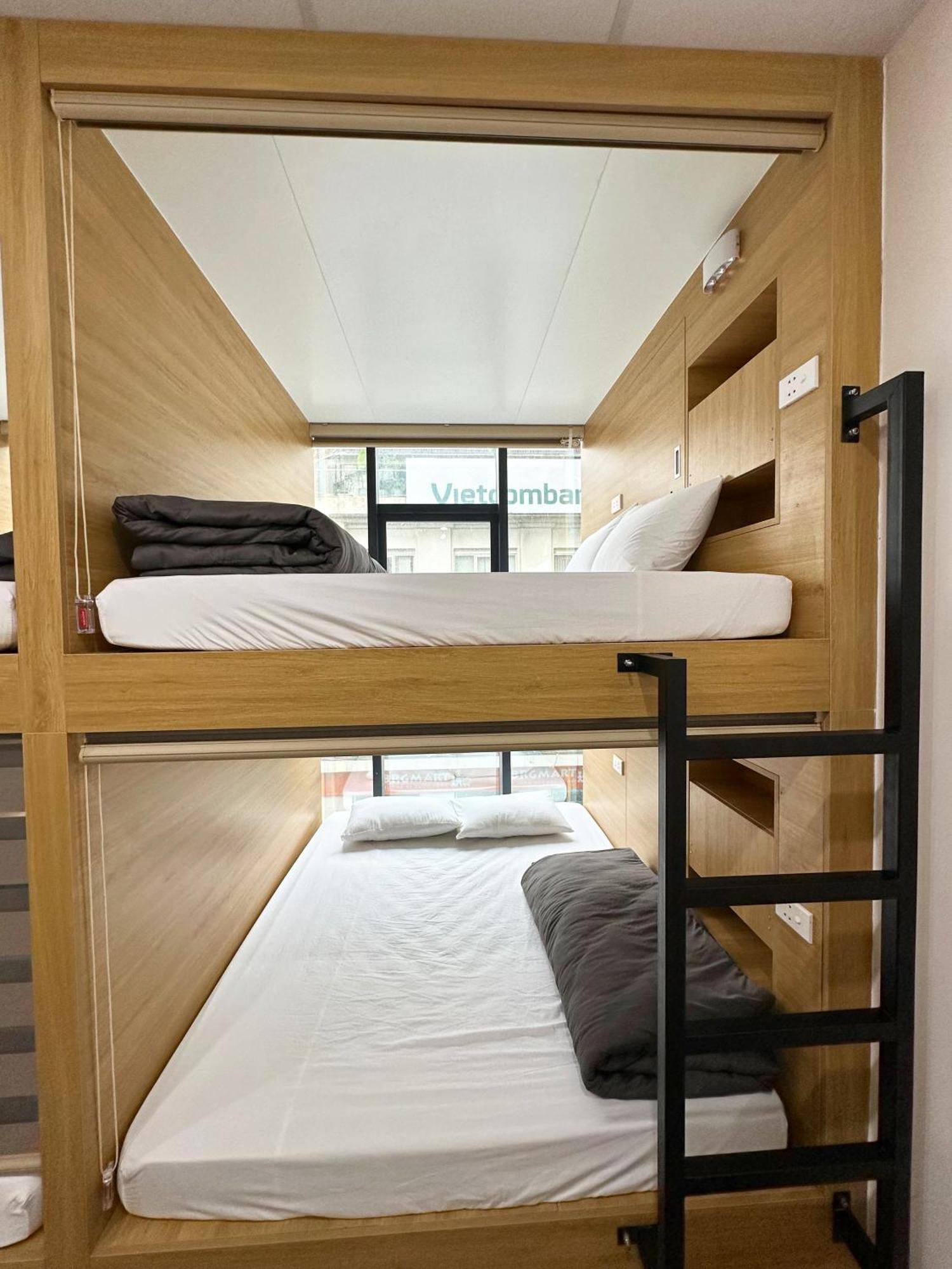 Hanoi Capsule Station Hostel Dış mekan fotoğraf